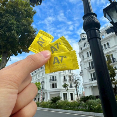 Kẹo cường dương A7 Alpha Seven tăng cường sinh lý hộp 10 viên