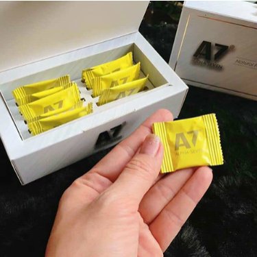 Kẹo cường dương A7 Alpha Seven tăng cường sinh lý hộp 10 viên