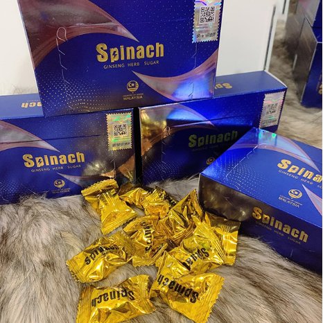 Kẹo Sâm cường dương Spinach hỗ trợ tăng ham muốn hộp 30 viên